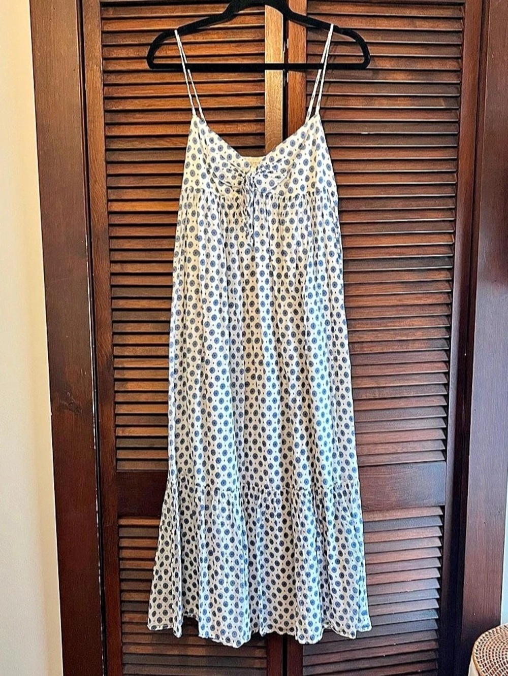 JCrew Medallion Print Maxi Dress